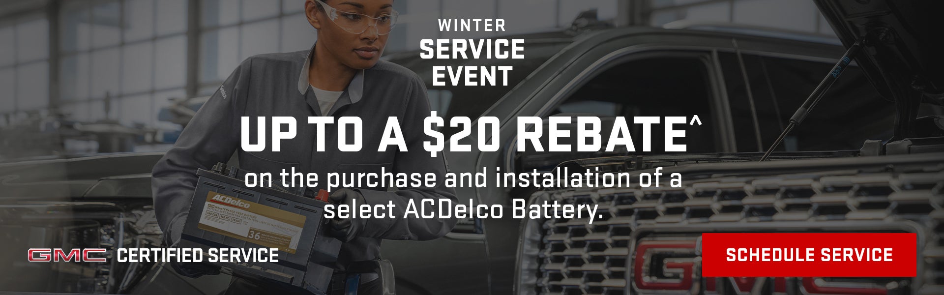 Winter Service Event Up to a $20 rebate