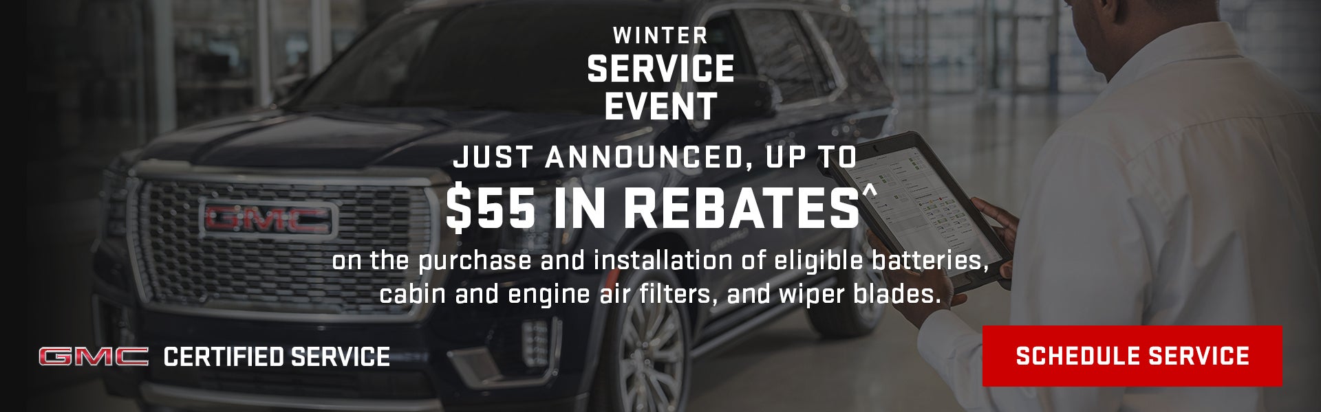 Winter Service Event Up to a $55 rebate